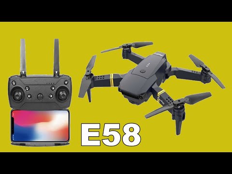 jeg fandt det reference lys s Budget E58 Drone WIFI 4K Camera - YouTube