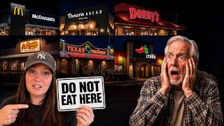 Seniors Should AVOID These 6 Restaurants Here s 4 Better Options