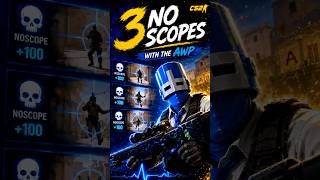 The No Scope Trifecta #cs2 #csgo