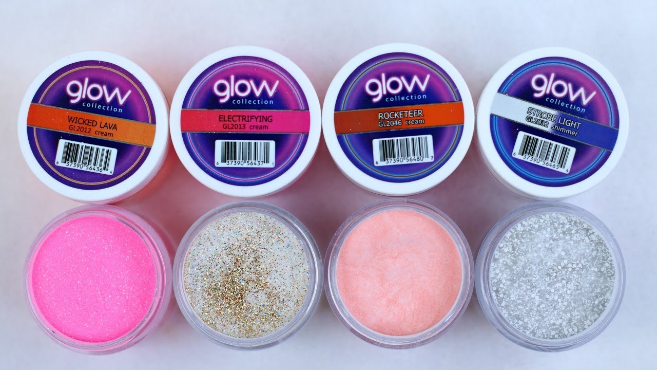 glam and glits glow in the dark