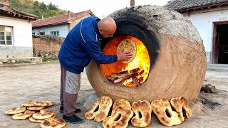 : ASMR | Unique Donkey Hoof-Shaped Biscuits: Baking in a Mud Oven! |  |  | 