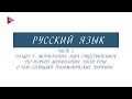 6 класс - Русский язык - Морфология. Части речи. О чём сообщают грамматические значения (Часть 2)