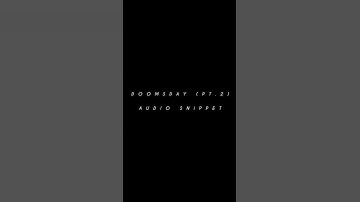 Eminem - Doomsday (PT.2 Audio Snippet)
