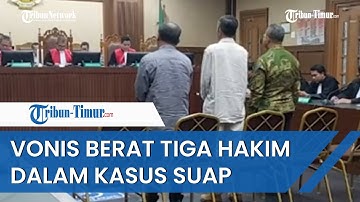 Ketiga Hakim Kasus Suap CPO Dijatuhi Vonis Sebelas Tahun Penjara Oleh Pengadilan