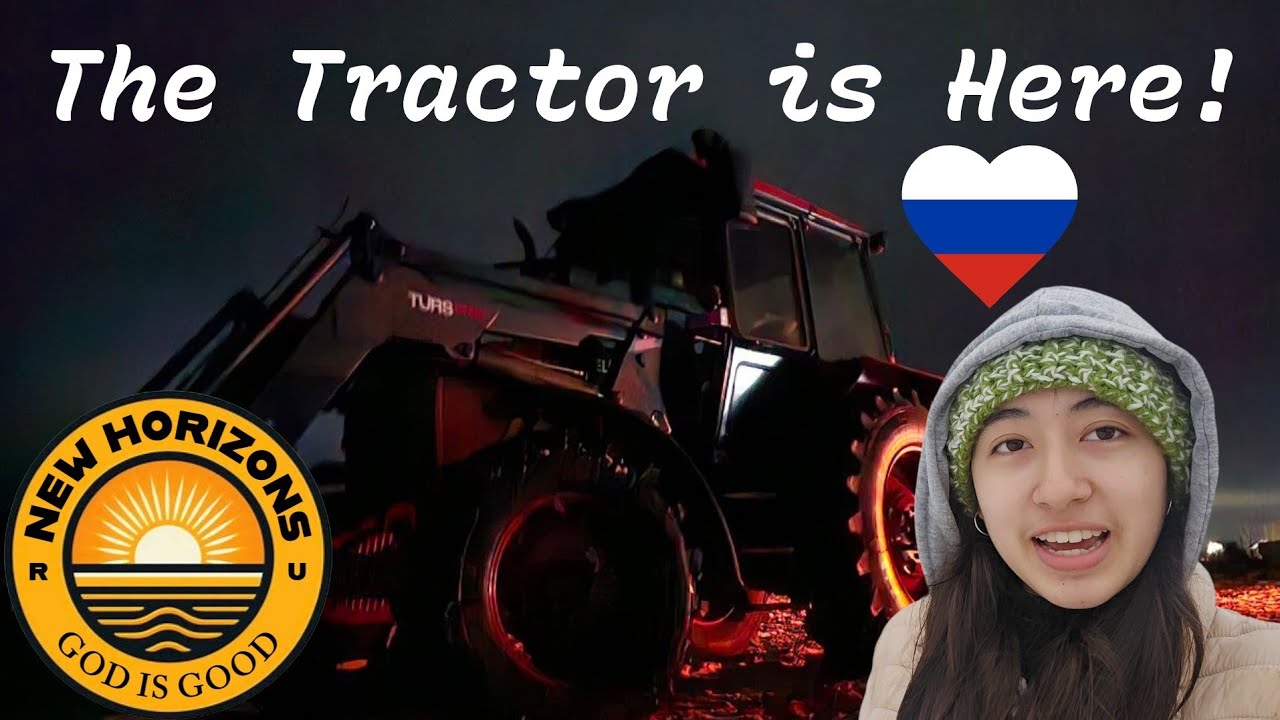 The Tractor is Here! 🚜 Farming in RUSSIA 🇷🇺 ❤️