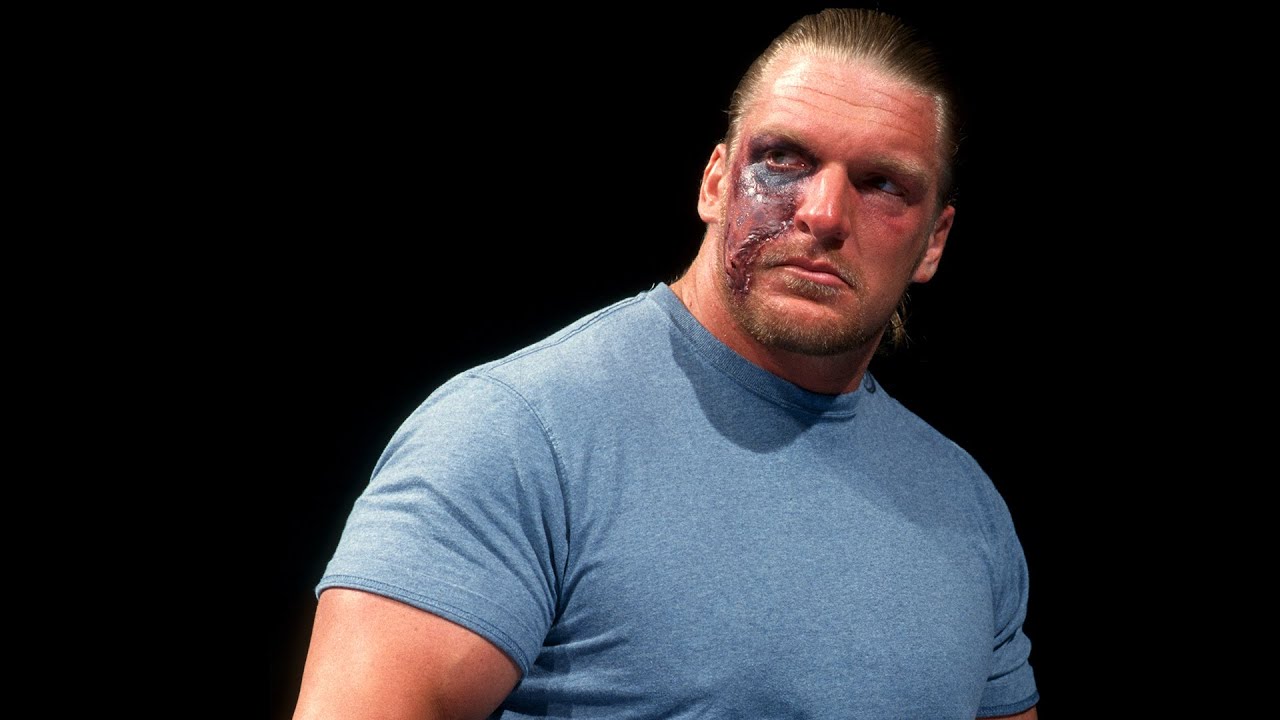 Triple H Retires Because Of A Gross Snake Bite Smackdown -1541