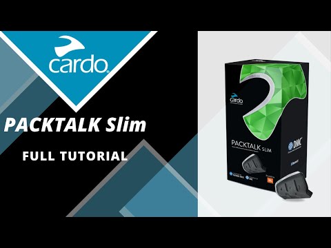 Cardo PACKTALK Slim: Complete Tutorial
