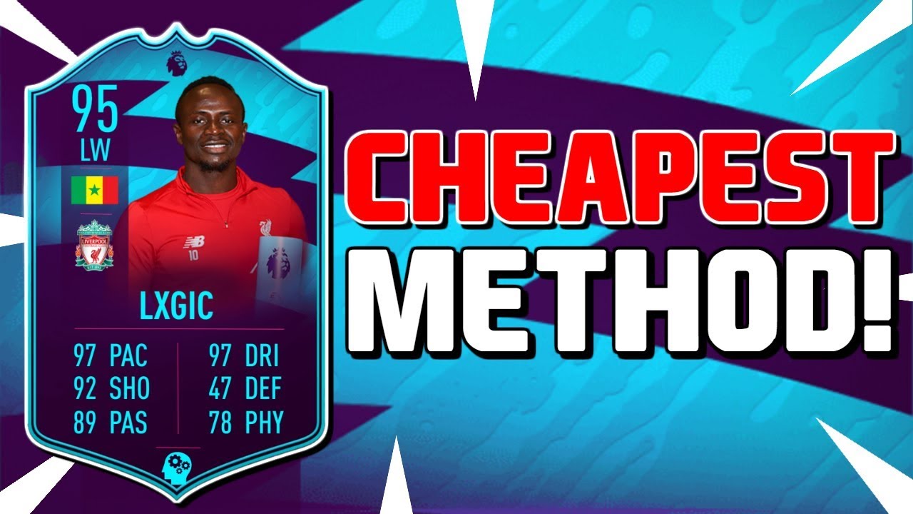 PL POTM SADIO MANE CHEAPEST METHOD & COMPLETED FIFA 20 ULTIMATE TEAM