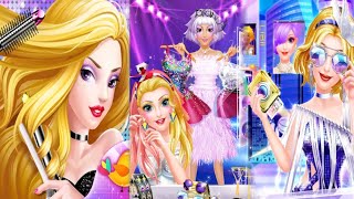 Super star hair salon game!!makeup dress up!!🌹🌹#fashionshowgame #makup #salon #dressup screenshot 4