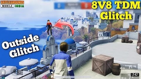 😱8v8 TDM Outside Glitch😱#BGMI 8v8 TDM Tips & Tricks ❤️New 8v8 TDM Mode Full Explains #BGMI & #PUBG❤️