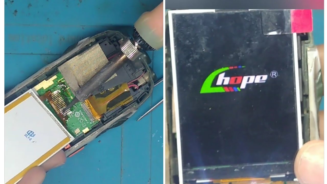 كيفية تركيب شاشة هاتف الصحرواي هوبي #k19 و تفادي الشاشه البيضاء # ...