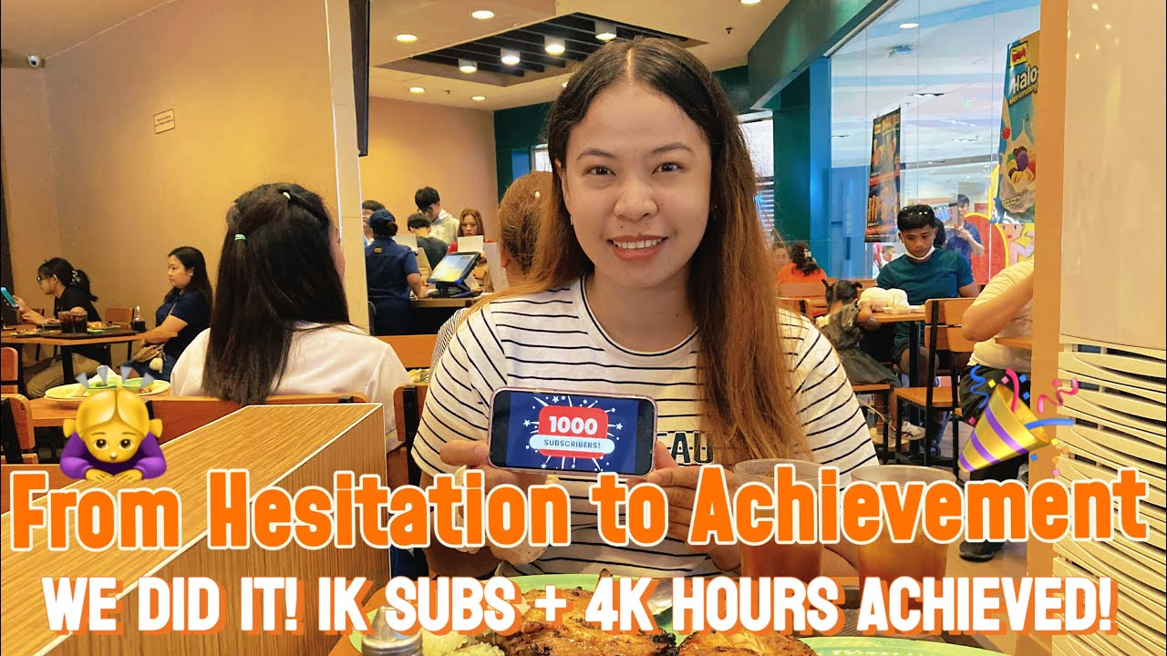 I Finally Reached 1,000 Subscribers and 4,000 Watch Hours! ❤️