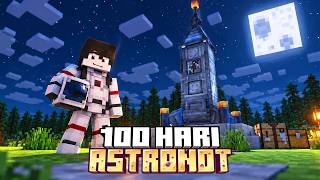 100 Hari Astronot di Minecraft