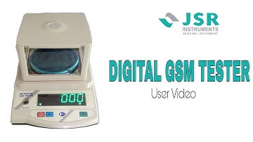 JSR - Digital GSM Paper Tester || GSM Scale || Paper Testing Machine