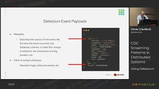 Devnexus 2023 - CDC Streaming Patterns in Distributed Systems - Chris Cranford