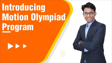 Introducing Motion Olympiad Program | MOP | PJ Sir | Motion Foundation