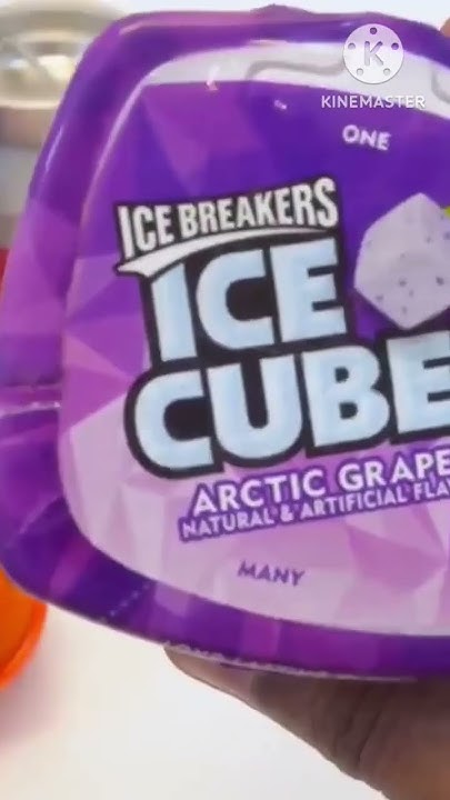 Ice Breakers|ice cubes|flavour of fruits|grapes#asmr #shorts - YouTube