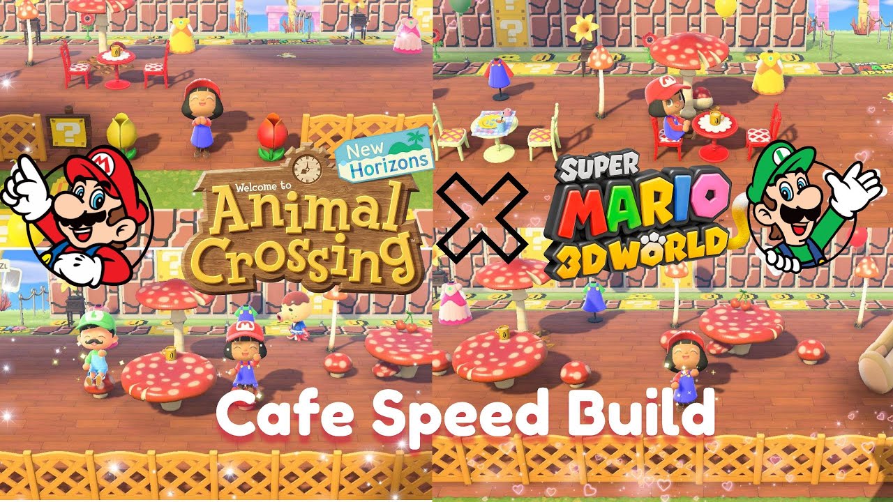 SUPER MARIO 3D WORLD + BOWSER'S FURY INSPIRED CAFE | Animal