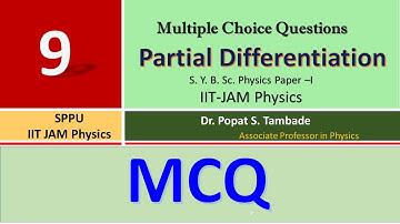 MCQ on Partial Differentiation | BSc II Physics | IIT JAM Physics