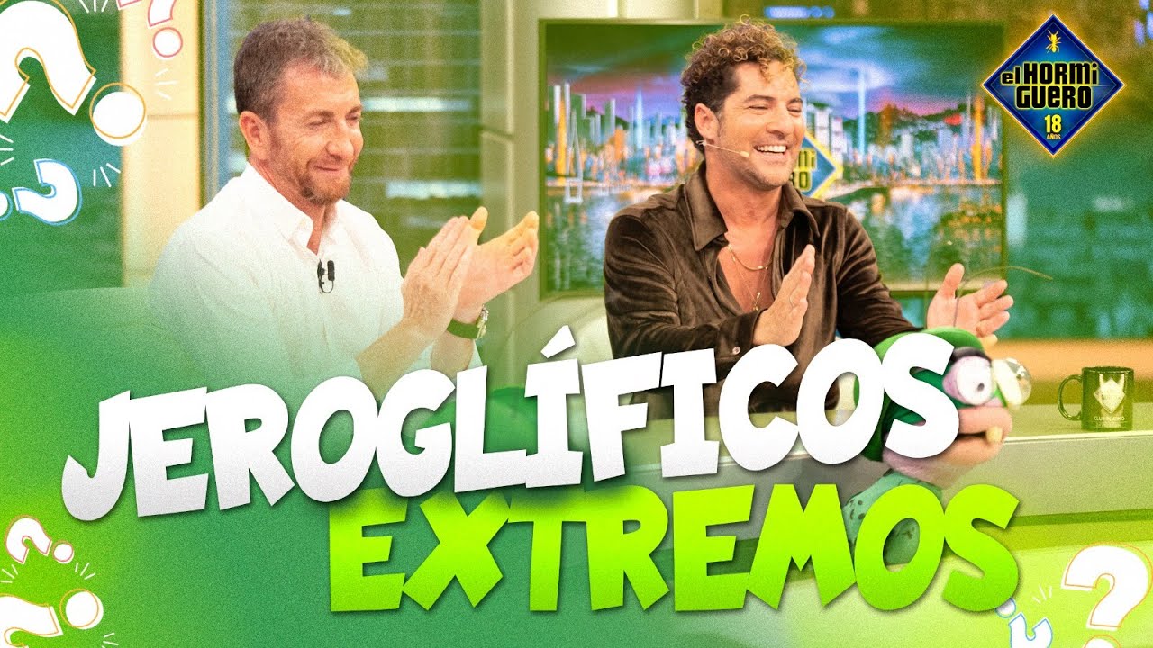 David Bisbal se la juega con los acertijos de Trancas y Barrancas - El Hormiguero
