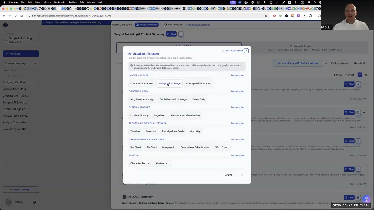 Storytell Update: UIUX improvements