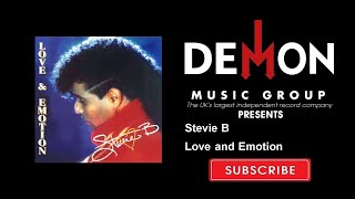 Vignette de la vidéo "Stevie B - Love and Emotion"