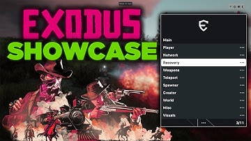 *Updated* EXODUS MOD MENU SHOWCASE | RED DEAD ONLINE