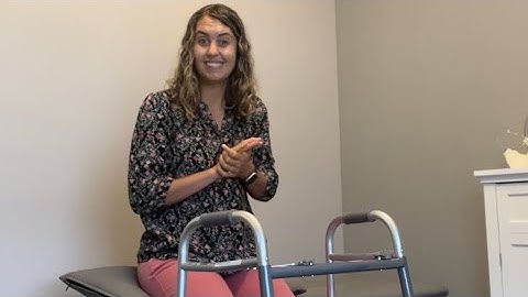 Sit to Stand Transfers with a Front Wheeled Walker