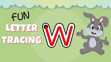 How to Write the Lowercase Letter w - Lowercase Alphabet for Kids