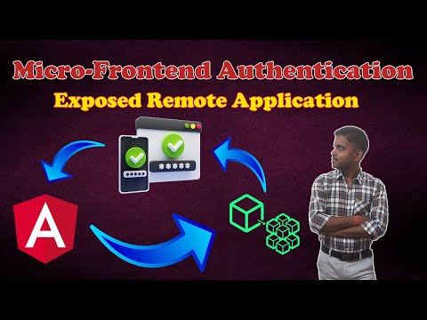 3. MFE app exposed with Webpack's Module Federation | Microfrontend Authentication | Angular