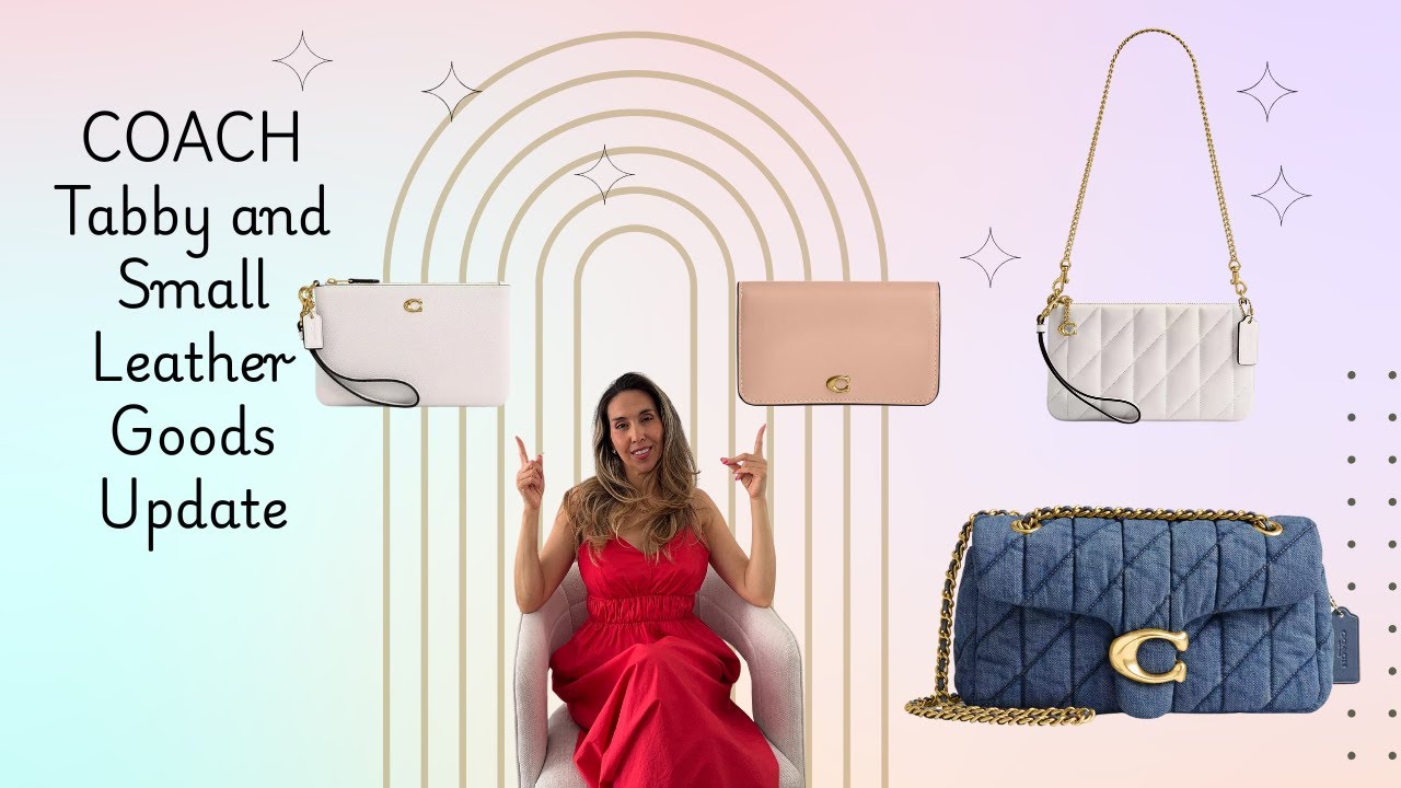 Coach Demin Tabby and Small Leather Goods Update