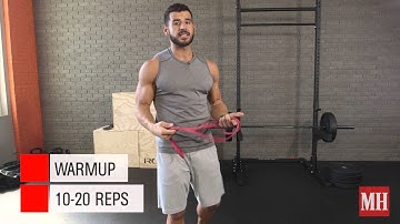 The Band Pull-Apart for a Stronger Back
