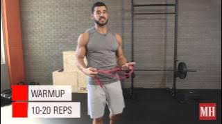 The Band Pull-Apart for a Stronger Back