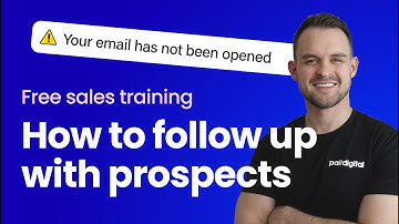How to Follow Up with a Prospect | Free Web Design Sales Training Ep 1.