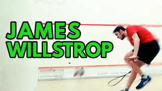 SQUASH. The most beautiful backhand in squash? James Willstrop.