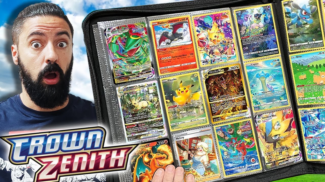 MI COLECCION DE CROWN ZENITH Y APERTURA DE SOBRES - CARTAS POKEMON 2023