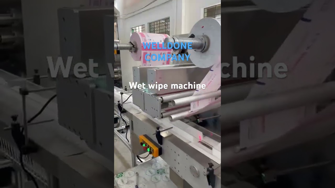 WELLDONE wet wipe machine 
