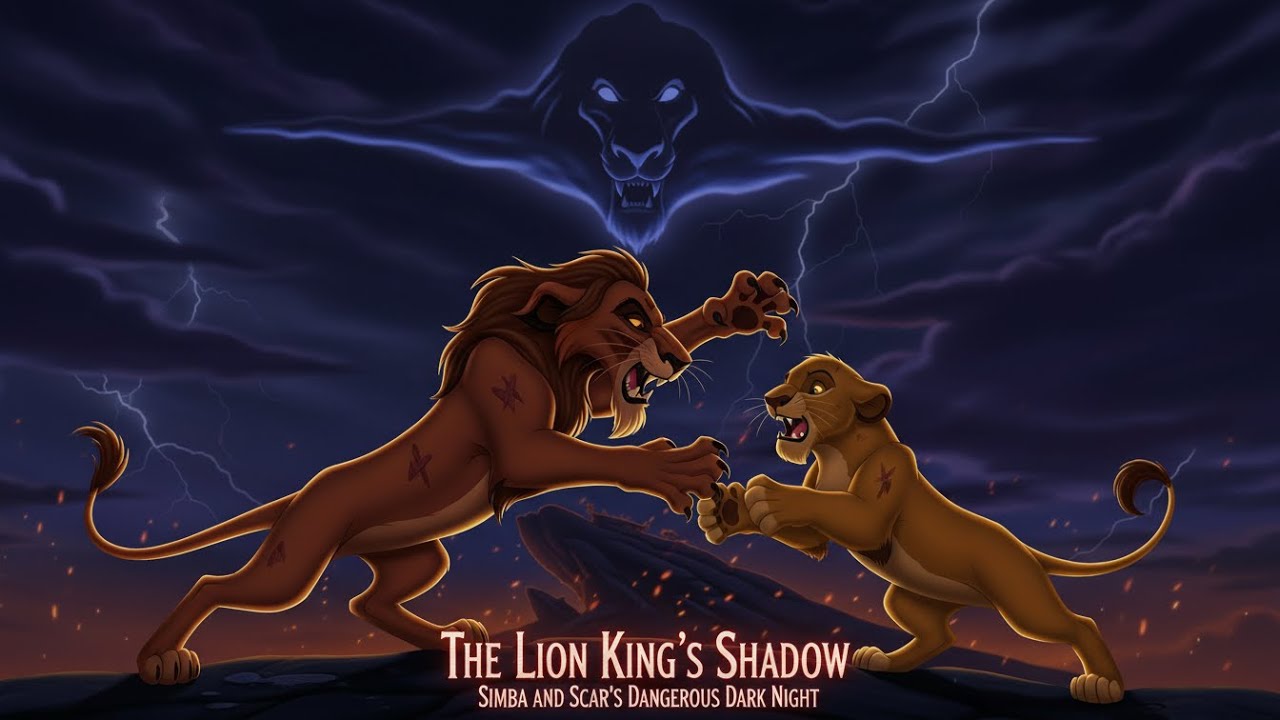 The Lion King’s Shadow – Simba and Scar Shodows
