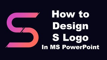 Logo Design - Learn to Design any Letter in MS PowerPoint - Microsoft PowerPoint Tutorial