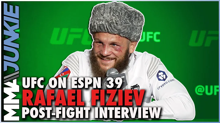 Rafael Fiziev Explains Rafael Nadal Callout, Says Justin Gaethje Has 'Sh*t Kicks' | UFC on ESPN 39