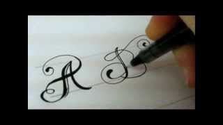 Fancy Letters - How To Design Your Own Swirled Letters