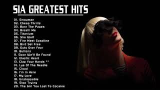 SIA Greatest Hits Full Album 2020 - SIA Best Songs Playlist 2020