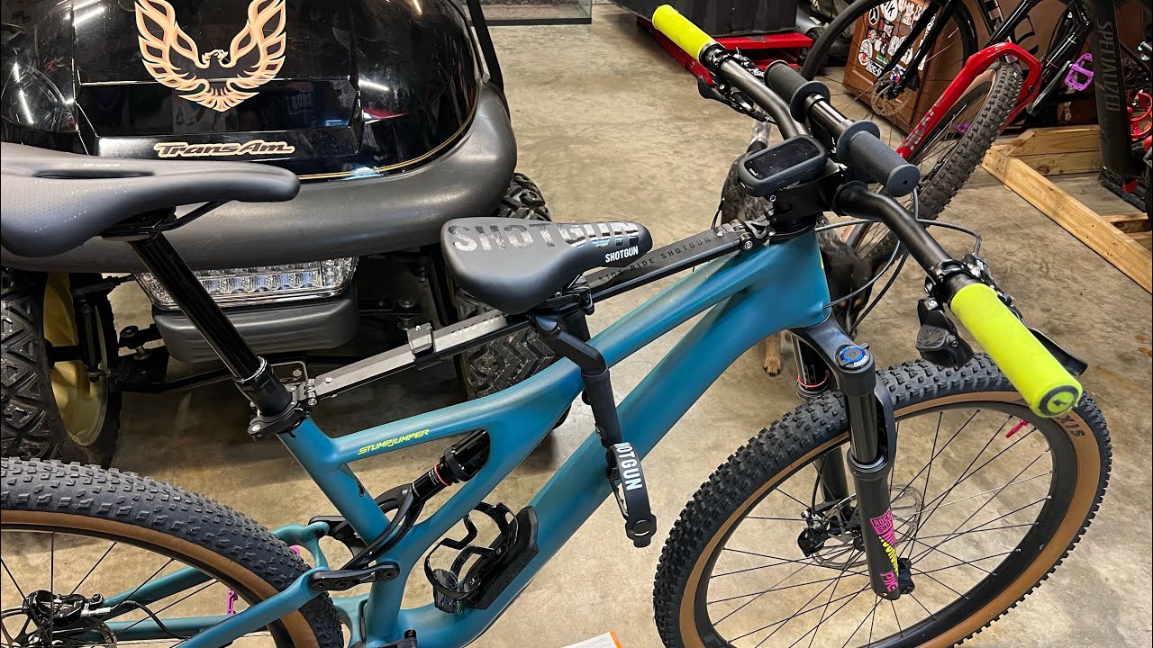 Kids Ride Shotgun Pro install on my Stumpjumper