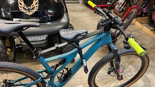 Kids Ride Shotgun Pro install on my Stumpjumper