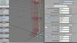 LIGHTWAVE RIGGING TUTORIAL - ZIG RIG 02.05 LEGS  - MOTION LIMITS