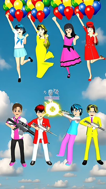 HELPING SAKURA GIRLS ❤️ #sakuraschoolsimulator #shortsvideo #ytshorts #mobilegame #trending