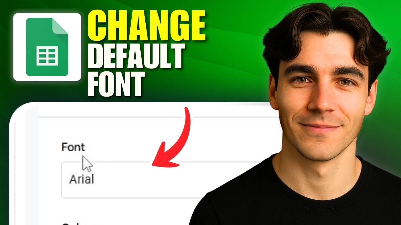 How to Change the Default Font in Google Sheets (Tutorial 2026) - YouTube