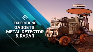 Expeditions: A MudRunner Game - Gadgets: Metal Detector & Radar