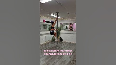 TIP FOR CHAIR SPIN 😋 #polefitness #beginnerpole #poledance #pdchairspin #polespins