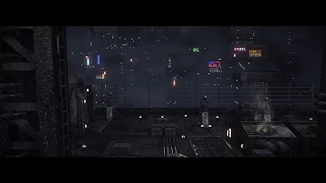 Blade Runner 2049 style VFX shot by STF